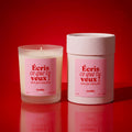 Bougie personnalisée  Idée Cadeau