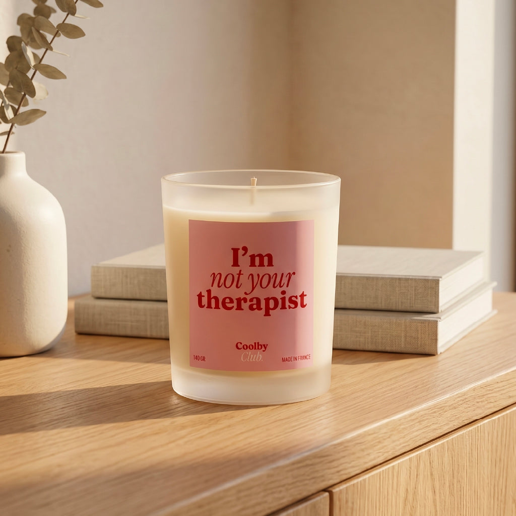 Bougie personnalisée  Idée Cadeau