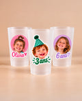 Gobelets personnalisés avec photo et texte – Anniversaire enfant