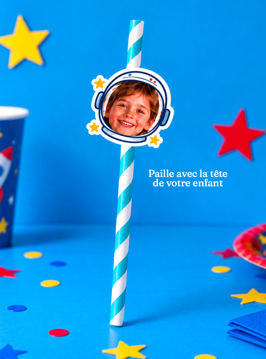 Paille personnalisée