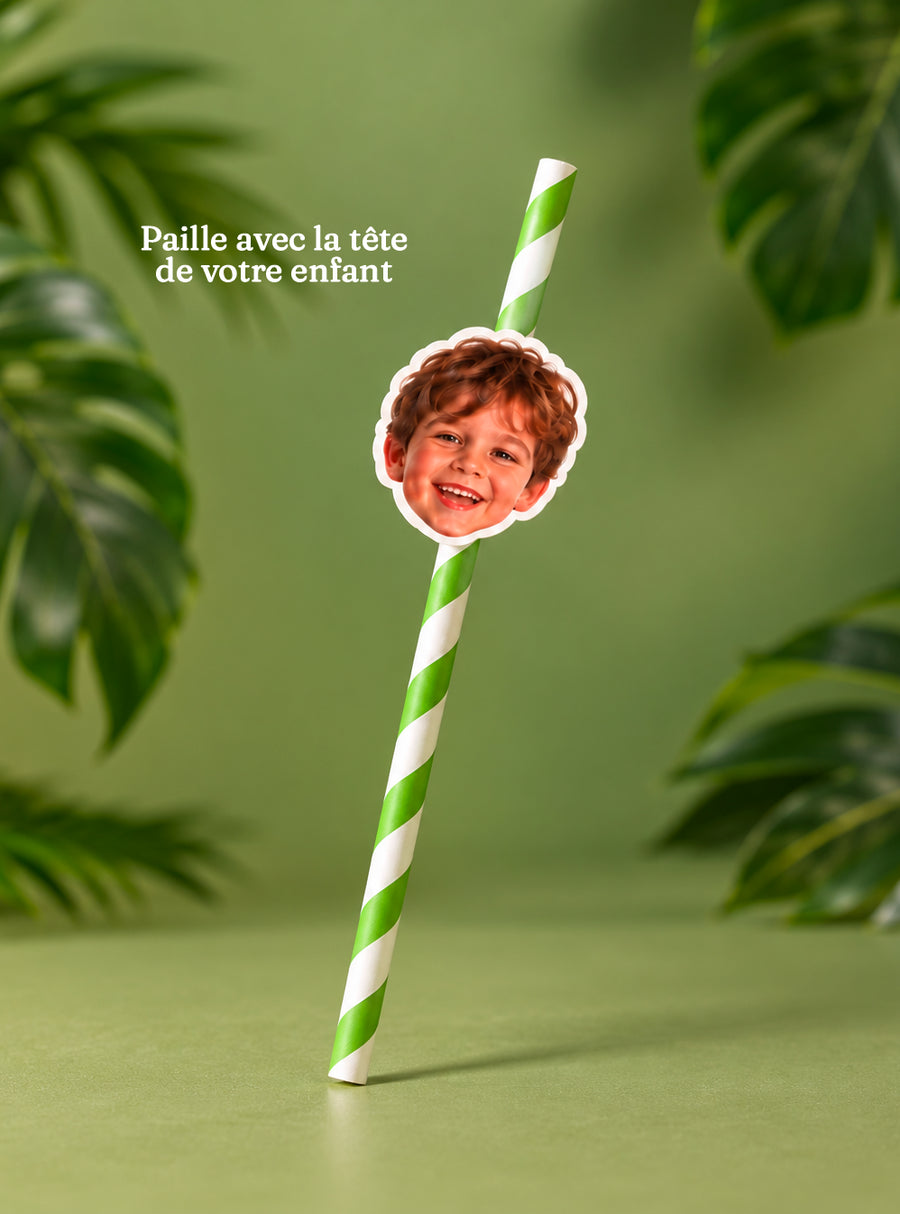 Paille personnalisée