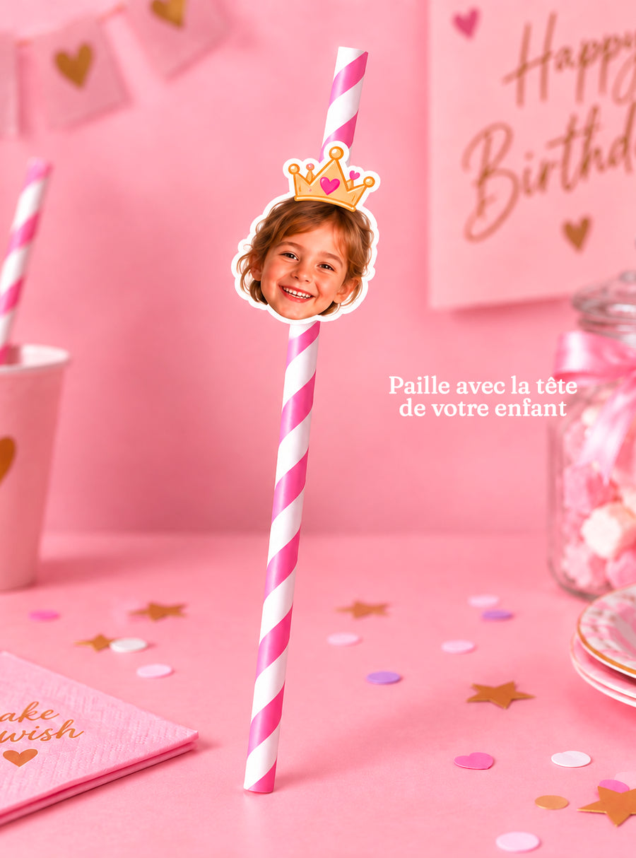 Paille personnalisée