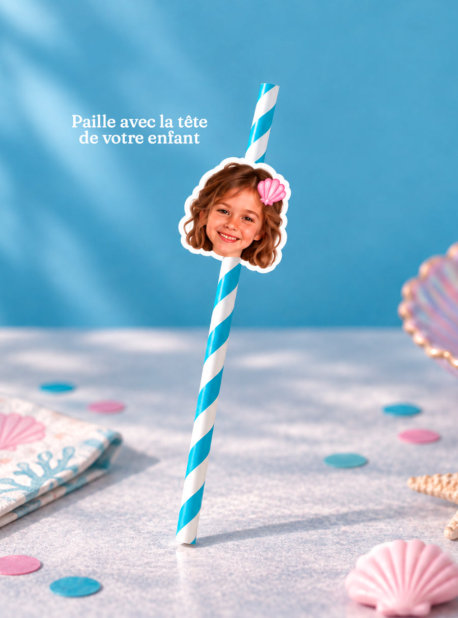 Paille personnalisée