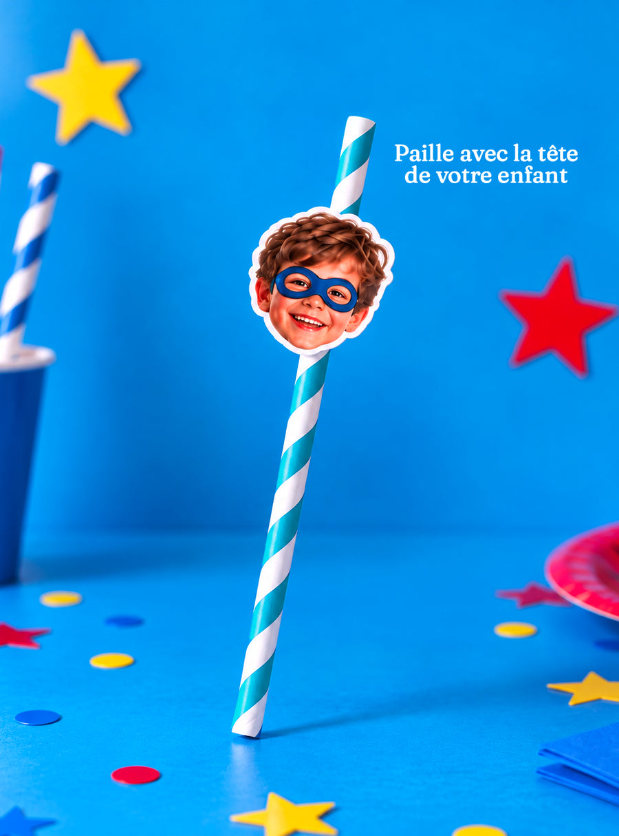 Paille personnalisée