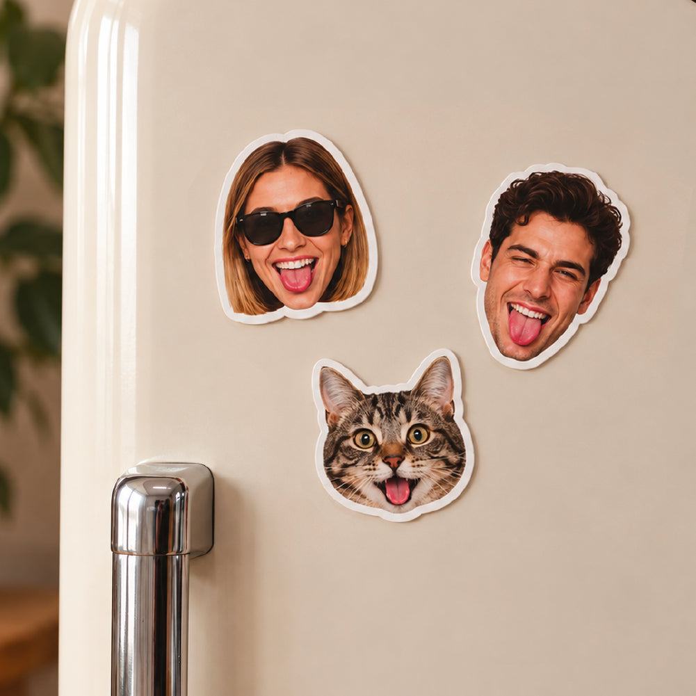 Des magnets qui font sourire.