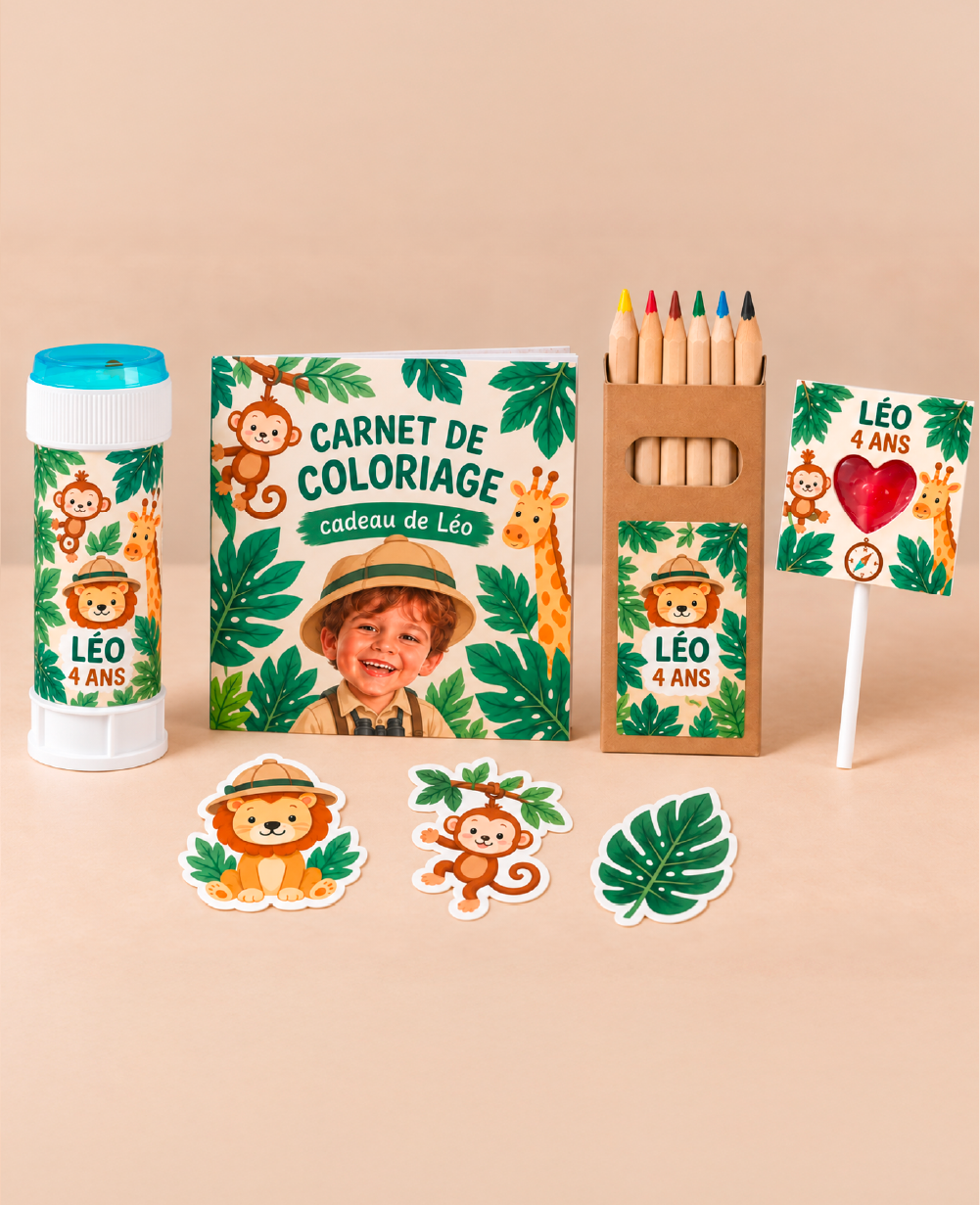 Pack cadeau enfant personnalisé avec photo