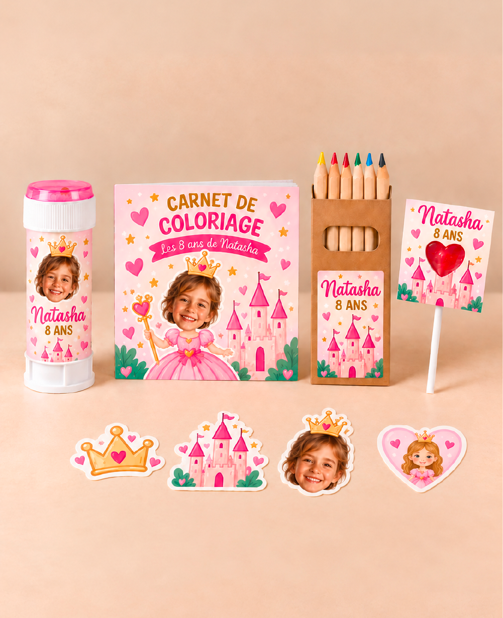 Pack cadeau enfant personnalisé avec photo