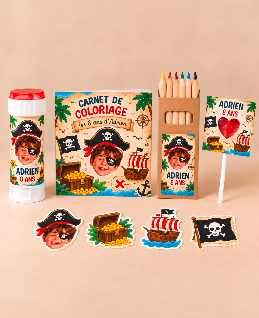 Pack cadeau enfant personnalisé avec photo