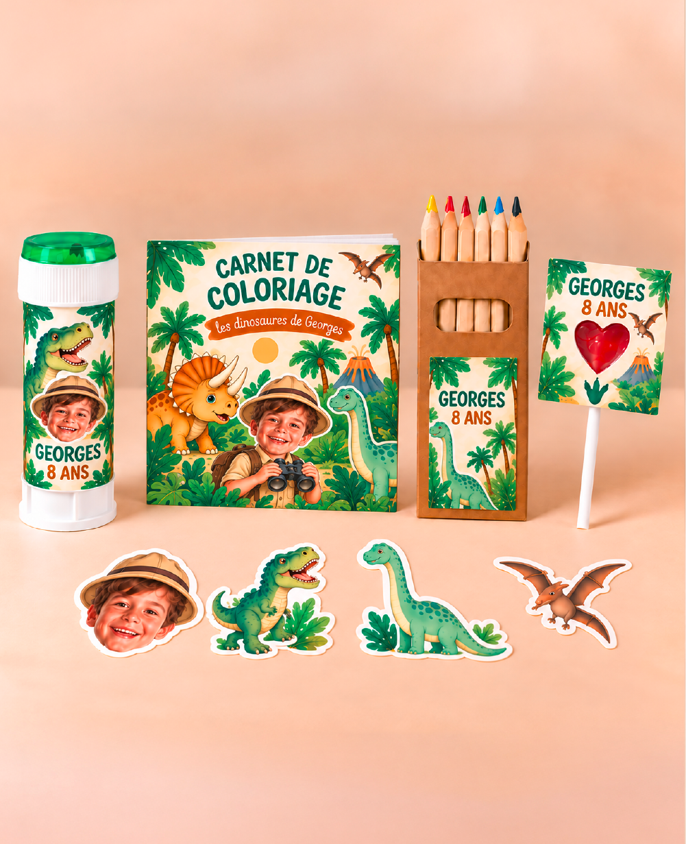 Pack cadeau enfant personnalisé avec photo