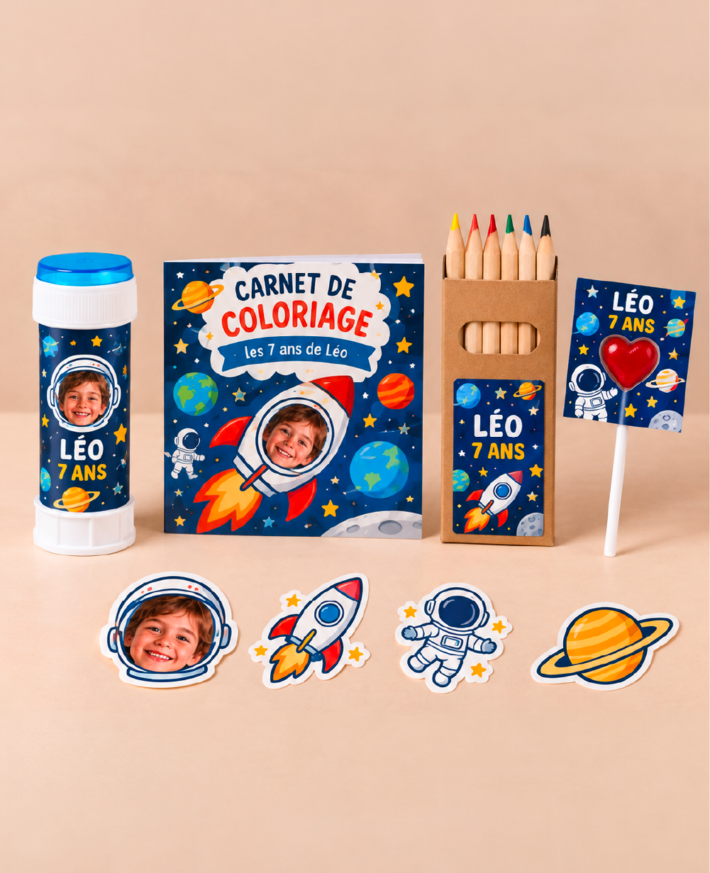 Pack cadeau enfant personnalisé avec photo