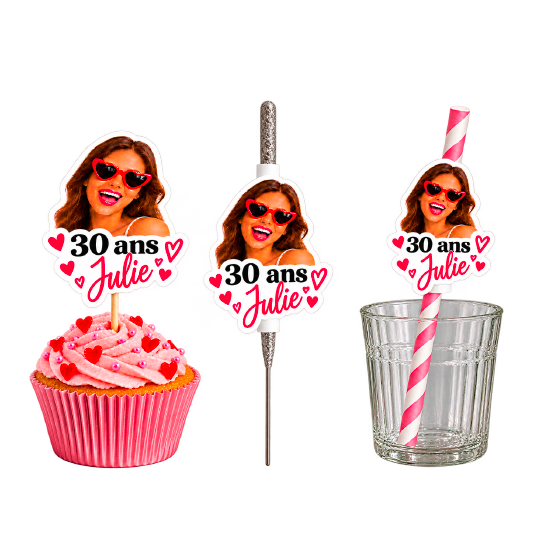Vous recevez votre pack personnalisé