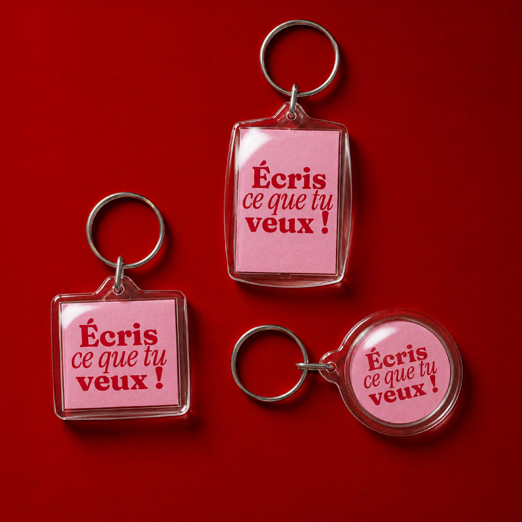 Porte-clé personnalisé