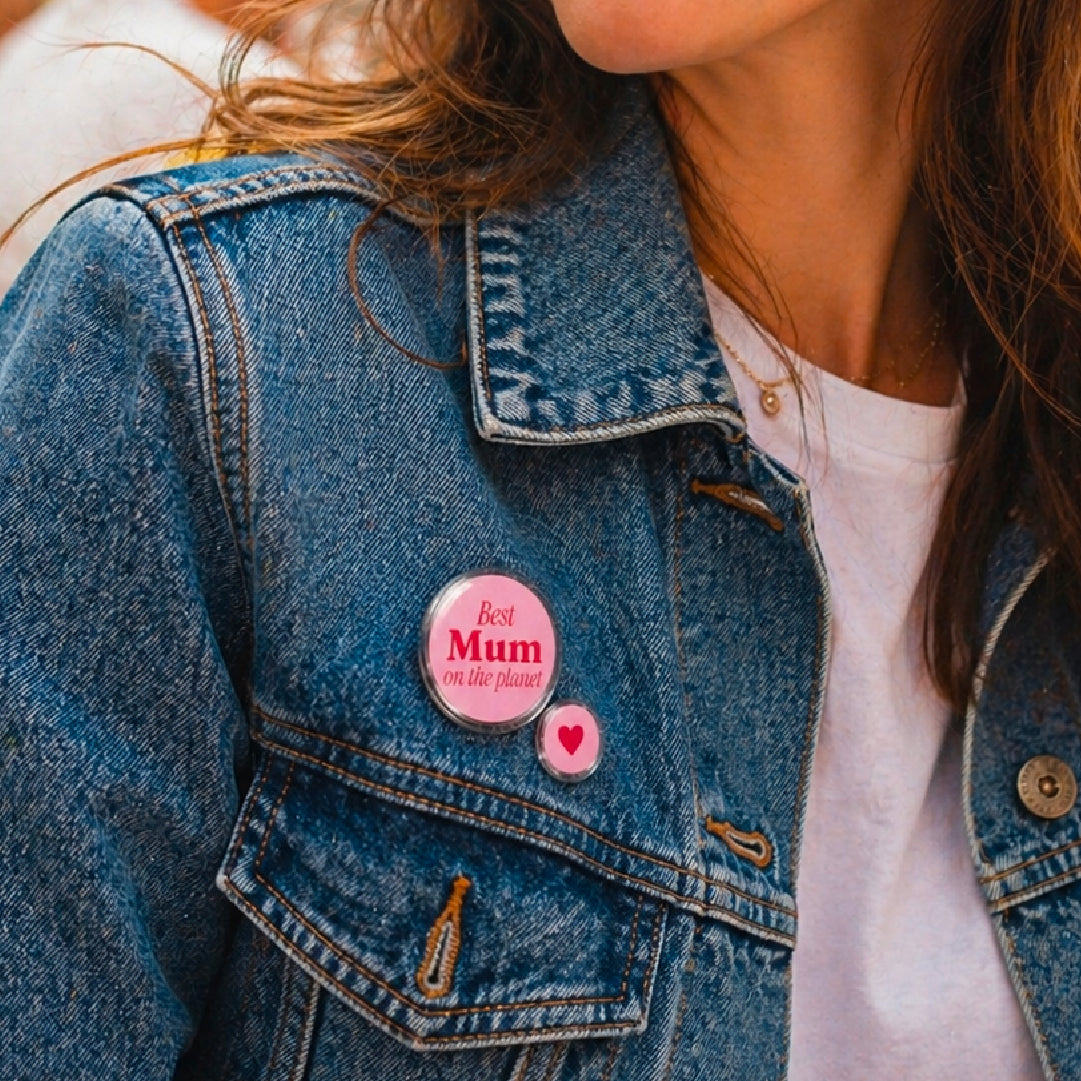 Kit de 3 Pin's Best Mom